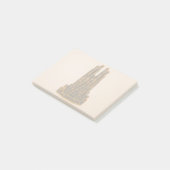 Sangrada Familia magnet, Barcelona Post-it® Notes (Schuin)