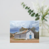 Sangre De Cristo Chapel, Cuartelez, New Mexico Briefkaart (Staand voorkant)