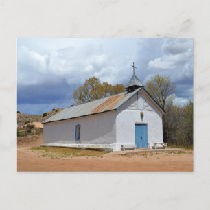 Sangre De Cristo Chapel, Cuartelez, New Mexico Briefkaart
