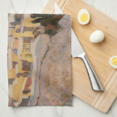 Sangre de Cristo Mountains door Blumenschein Theedoek (Quarter Fold)