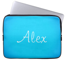 Sangria Alluring Aqua Laptop Sleeve