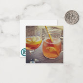 Sangria and Sunshine Notitiekaartje (Voorkant / Achterkant in situ)