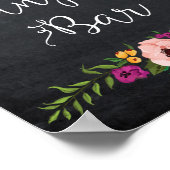 Sangria bar bordposter poster (Hoek)