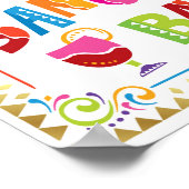 SANGRIA BAR Fiesta Party Sign Print (Hoek)