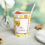 Sangria-bruiloft, vrijgezellenfeest of Vrijgezelle Papieren Bekers<br><div class="desc">Sangria papieren bekers voor een leuke,  fiesta thema bruiloft douche,  vrijgezellenfeest,  of een andere gelegenheid. U kunt de tekst aanpassen aan uw evenement.</div>