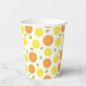 Sangria-bruiloft, vrijgezellenfeest of Vrijgezelle Papieren Bekers (Achterkant)