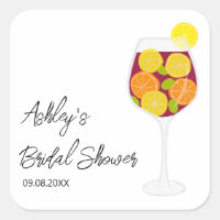 Sangria-bruiloft, vrijgezellenfeest of Vrijgezelle