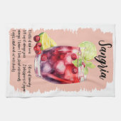 Sangria Cocktail Recept Theedoek (Horizontaal)