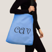 Sangria Cornflower Blue Crossbody Tas (Dichtbij)