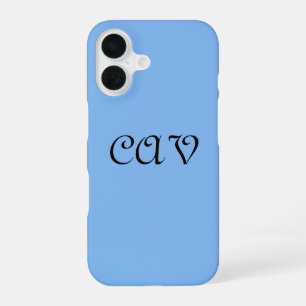 Sangria Cornflower Blue iPhone 16 Hoesje