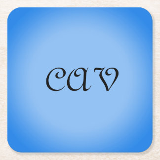 Sangria Cornflower Blue Kartonnen Onderzetters