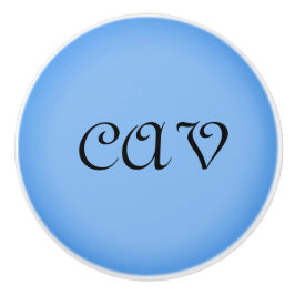 Sangria Cornflower Blue Keramische Knop