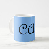 Sangria Cornflower Blue Koffiemok (Voorkant links)