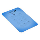 Sangria Cornflower Blue Magneet (Rechterzijde)