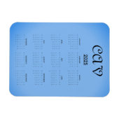 Sangria Cornflower Blue Magneet (Horizontaal)