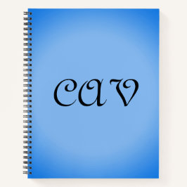 Sangria Cornflower Blue Notitieboek