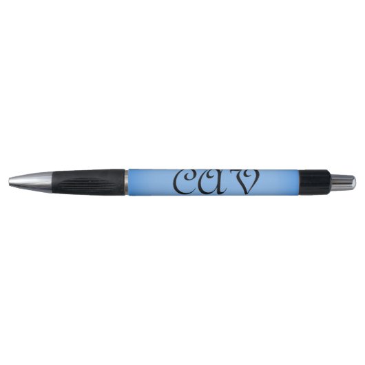 Sangria Cornflower Blue Pen (Voorkant)