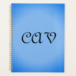 Sangria Cornflower Blue  Planner