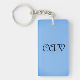 Sangria Cornflower Blue Sleutelhanger