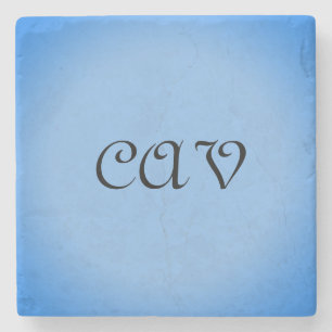 Sangria Cornflower Blue Stenen Onderzetter