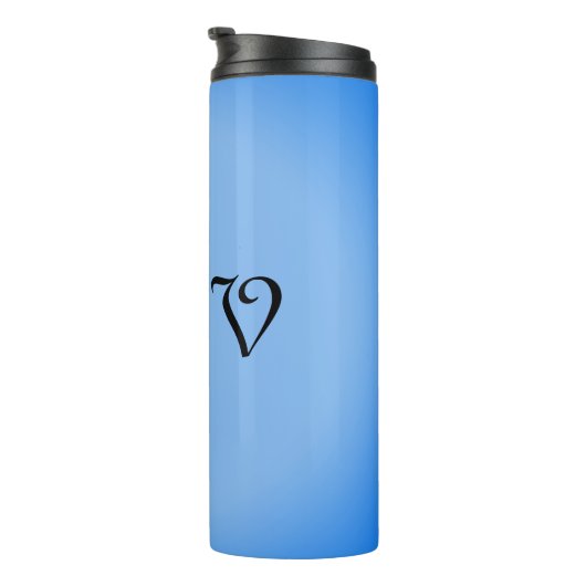 Sangria Cornflower Blue Thermosbeker (Geroteerd rechts)