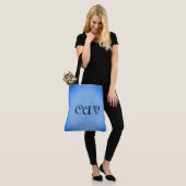 Sangria Cornflower Blue Tote Bag (Op model)