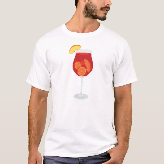 Sangria Drink T-shirt (Voorkant)