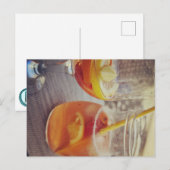 Sangria en Zonneschijn Feestdagenkaart (Voorkant / Achterkant)