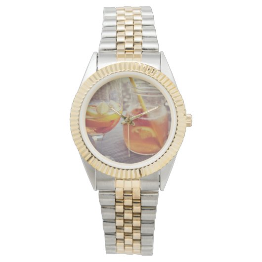 Sangria en Zonneschijn Horloge (Voorkant)