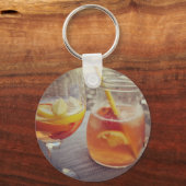 Sangria en Zonneschijn Sleutelhanger (Voorkant)