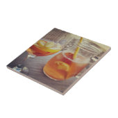 Sangria en Zonneschijn Tegeltje (Zijkant)
