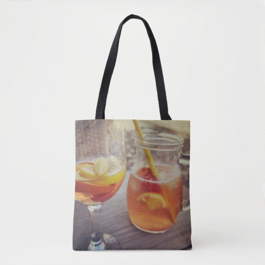 Sangria en Zonneschijn Tote Bag (Voorkant)