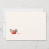 Sangria Glass Party Kaart (Achterkant)