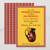 Sangria Invitation Kaart (Voorkant / Achterkant)