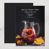 Sangria Kan Kaart (Voorkant / Achterkant)