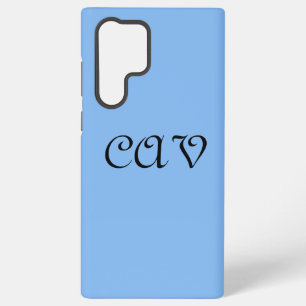 Sangria korenbloem blauw samsung galaxy hoesje