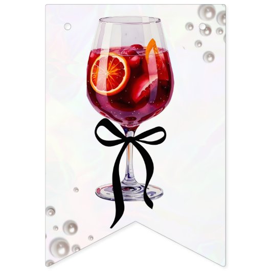 Sangria Miss verandert in Mrs Vlaggetjes (Tweede vlag)