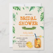 Sangria party thema uitnodiging (Voorkant)