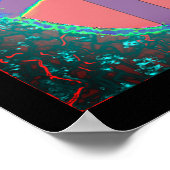 Sangria Peace Sign Poster (Hoek)