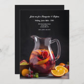 Sangria Pitcher Kaart (Voorkant / Achterkant)