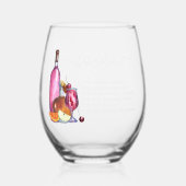 Sangria Recept Wijnglas Zonder Voet (Voorkant)