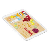 Sangria Red Wine Cocktail Magneet (Rechterzijde)