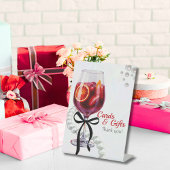 Sangria & Sass Kaarten & Geschenken Reclamebord Met Voetstuk