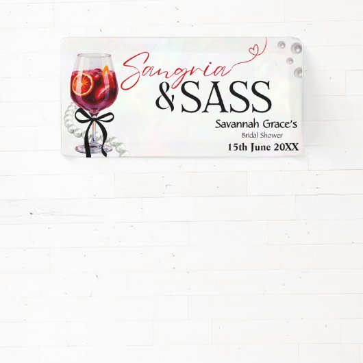 Sangria & Sass Spandoek (Insitu)
