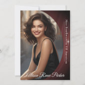 Sangria Shine Autograph Kaart voor Pageants (Voorkant)