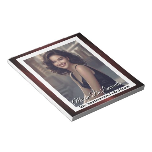 Sangria Shine Pageant Autograph Pad Notitieblok (Schuin)