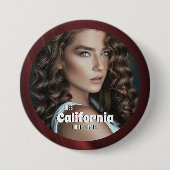 Sangria Shine Pageant Button (Voorkant)