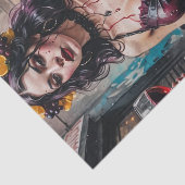 Sangria Siren Decoupage papier (Detail)