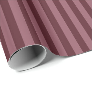 Sangria & Smyrna Paarse Strepen Cadeaupapier