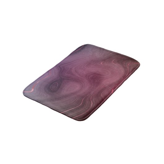 Sangria Strata | Moody roze en Paarse Luxe Agate Badmat (Gekanteld)